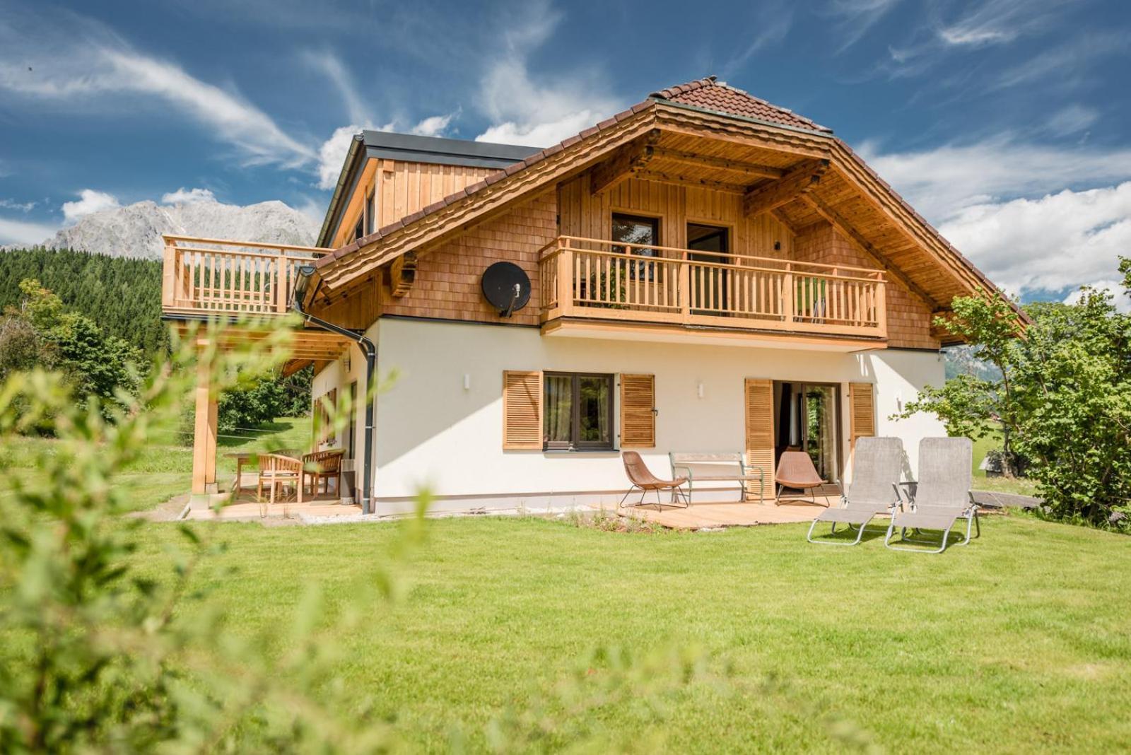Naturchalet Hoeflehner - Heimgefuehl & Ruhelage An Loipe & Wanderweg Ramsau am Dachstein Exterior photo